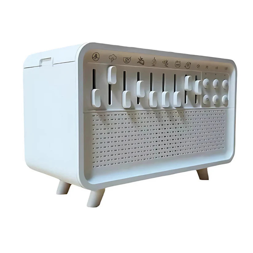 Humidificador con Altavoz y Ruido Blanco